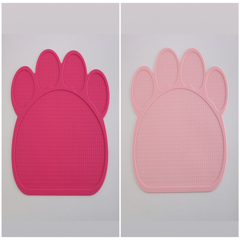 Pet supplies silicone placemat